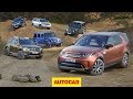 What s the best 4x4 New Land Rover Discovery vs Jeep, Toyota, Isuzu, Mercedes, Dacia Autocar