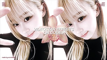 popular qr codes (effects, cc + more) #1 | videostar