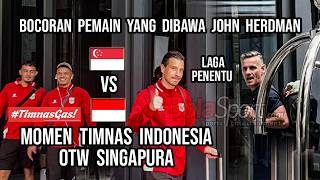 Momen Timnas Indonesia OTW Singapura, Laga Hidup Mati John Herdman di Piala AFF 2026