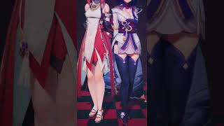 【Genshin Impact Mmd／4K／60Fps】Raiden Ei & Yae Miko