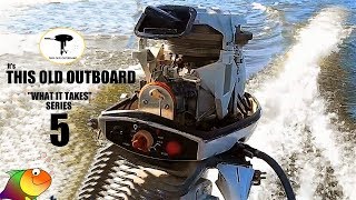 How to get an old outboard up & running. Johnson 18 Hp 1962 episode 5