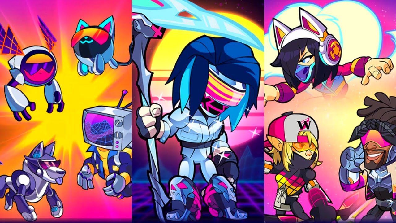 Brawlhalla Battle Pass Season 2 Synthwave OVERVIEW!!! YouTube