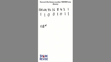 OCR GCSE Computer Science Exam Question Binary Conversions