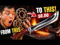 ⚒️ Forging a Scythe and Restoring an Old Hoe Traditional Blacksmithing