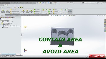 CAMWorks-how to use contain area and avoid area-tutorial-8