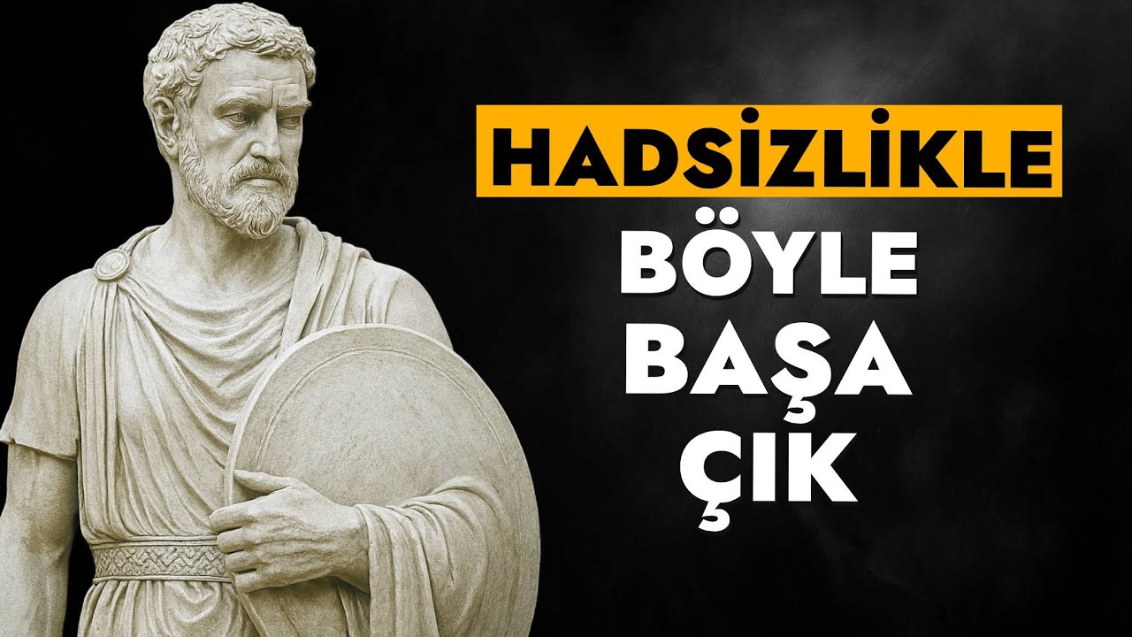 HADSİZLİKLERE karşı KALKAN olacak 8 GÜÇLÜ DERS | MARCUS AURELIUS | STOACILIK