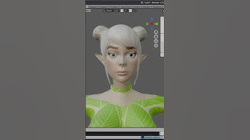 Creating an Elven Girl in Blender | A Gift for My Subscribers 🎁