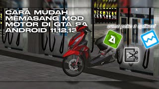 CARA PALING GAMPANG PASANG MOD MOTOR DIGTA SA ANDROID KHUSUSNYA ANDROID 11, 12, 13, 14 || TUTORIAL