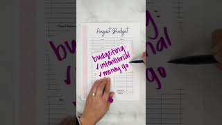 Budgeting and tracking your expenses are NOT the same thing!