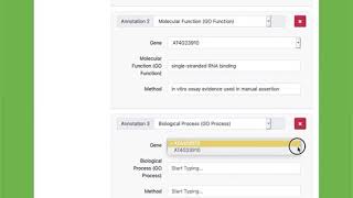 Functional Annotation Using The Generic Online Annotation Tool screenshot 2