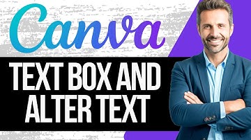 How To Add a Text Box And Alter Text In Canva