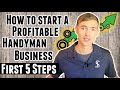 How To Start a Profitable Handyman Business