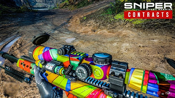 .50 CAL. Sniper Kills - Deadeye Gameplay (Beketov Valley) - Sniper Ghost Warrior Contracts