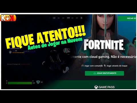 FORTNITE NA NUVEM  JOGUE EM QUALQUER PC E/OU CELULAR! 