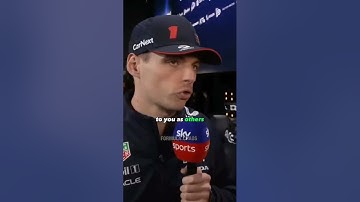 Max thinks Lewis is the GOAT🐐 #maxverstappen #lewishamilton  #f1 #shorts #formula1 #f1shorts