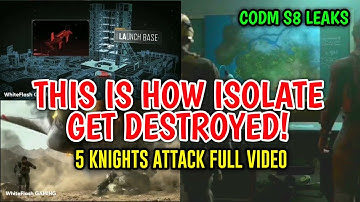 Attack & Destruction of Isolated BR Map Full Video HD 🔥🔥🔥