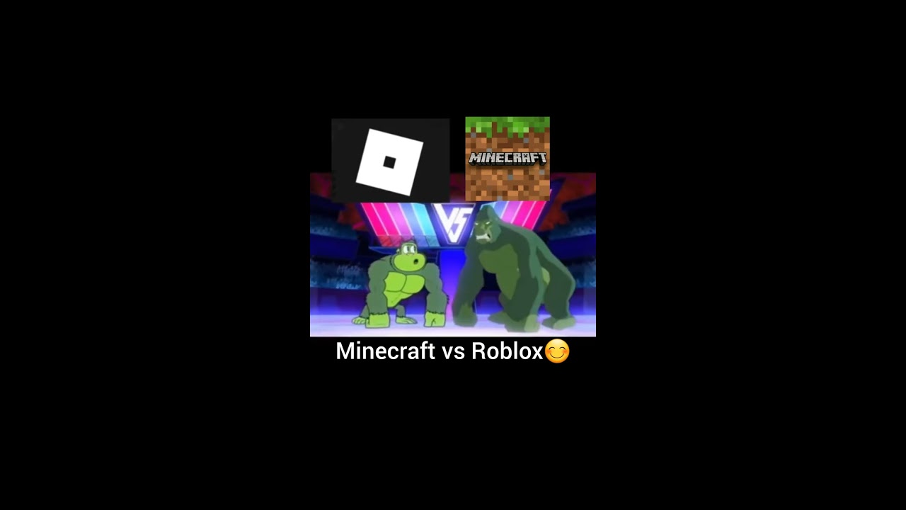 Minecraft VS Roblox Shorts