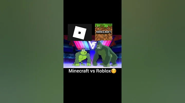 Minecraft VS Roblox 😎 #shorts #roblox #minecraft