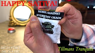 Tillmans Tranquils Happy 3g Disposable Vape Tropicana Cookies Sativa Delta 8/9 THCP Honest Review!