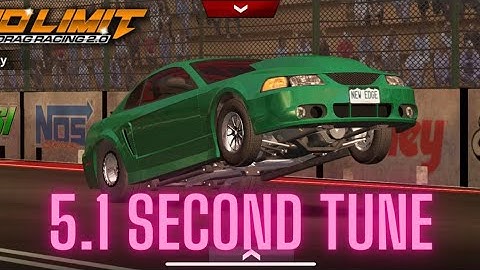 5.1 SECOND TUNE INSANE SPEED NO LIMIT DRAG RACING 2.0