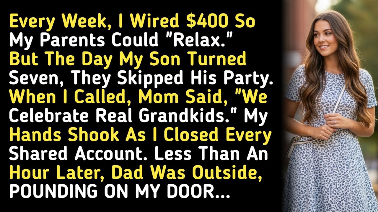 Every Week, I Wired $400 So My Parents Could 