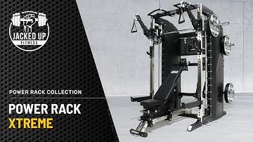 Jacked Up Fitness Power Rack XTreme Home Gym Video Tour