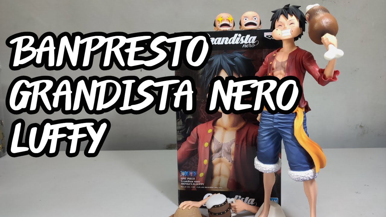 FIGURINE ONE PIECE GRANDISTA NERO MONKEY D LUFFY, Figurines