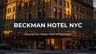 Inside New York's Beekman Hotel New York City