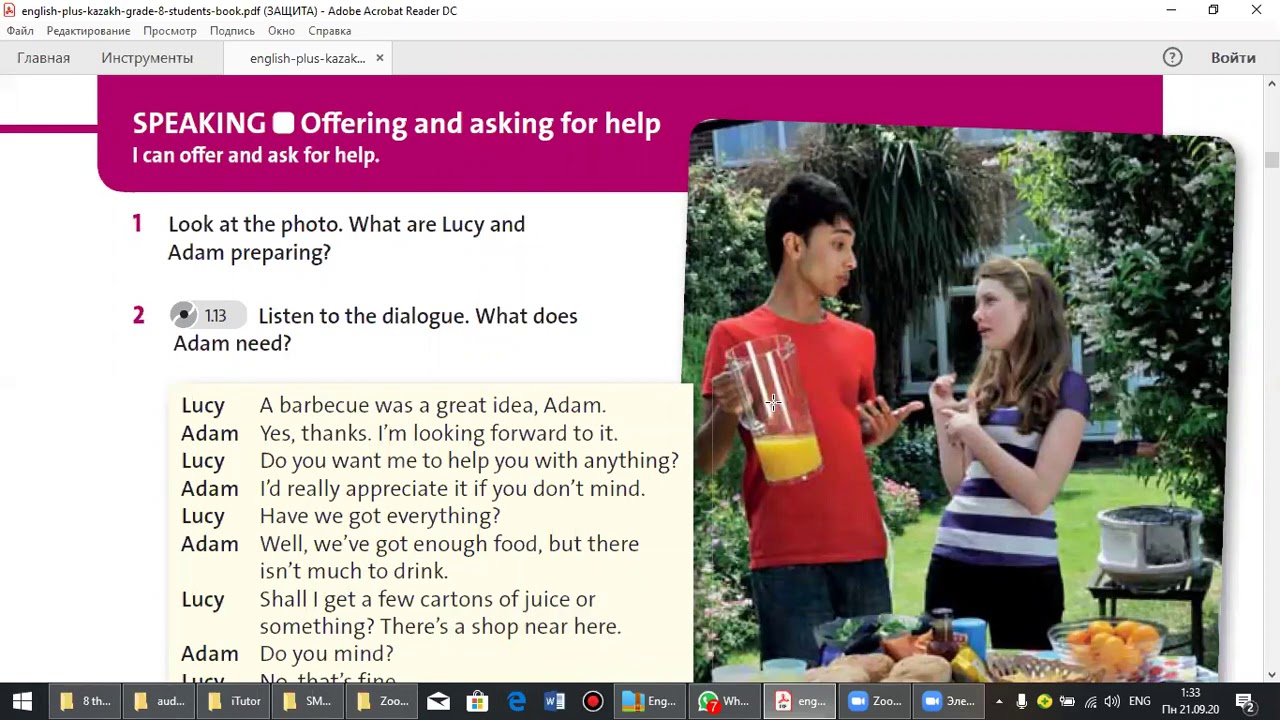 Offering and asking for help