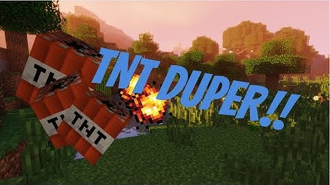 HOW TO MAKE SIMPLE TNT DUPER [1.14.4/1.15.2] EASY