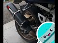 montaggio scarico cinese (fake akrapovic) gsxr 600 + adattamento