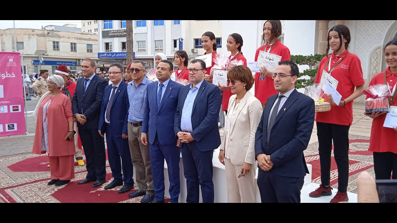 سباق النصر النسوي بالناظور بحضور نزهة بيدوان