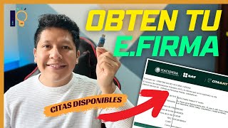 OBTEN TU FIRMA ELECTRONICA ✅ | Genera tu Cita en el SAT para tu E.FIRMA | Ingenio Contable