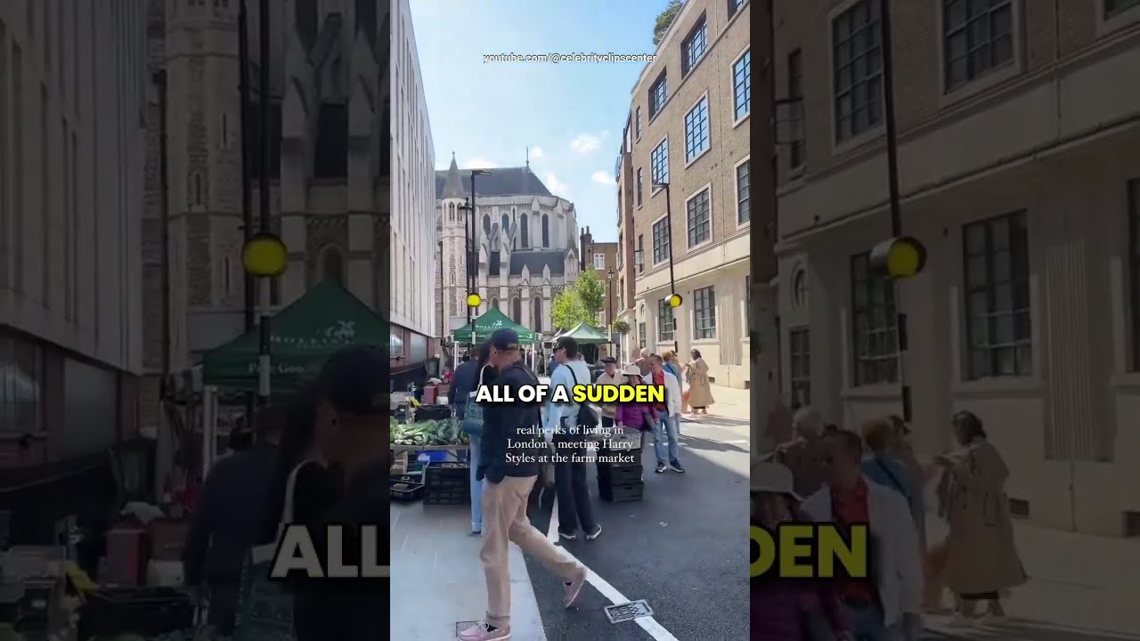 Harry Styles Gives Fans Flowers In London Shorts Harrystyles Celebrity