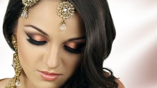 Asian Bridal Makeup Tutorial - Peach Smokey Eye screenshot 4
