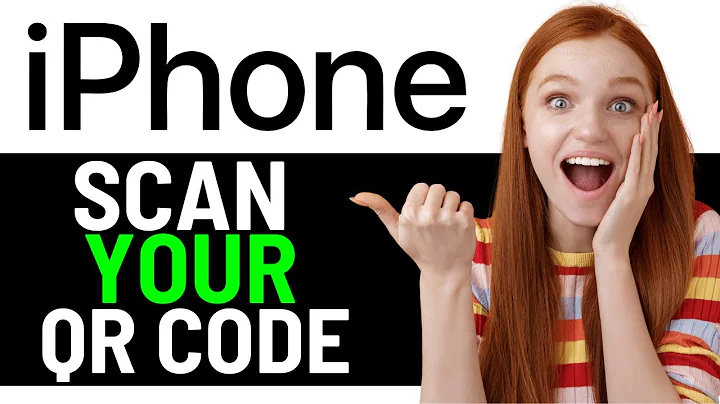 HOW TO SCAN QR CODE IN IPHONE 2024! - (SIMPLE GUIDE)