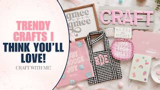Craft With Me! | A Little Bit of EVERYTHING + Lots of Cricut Crafts