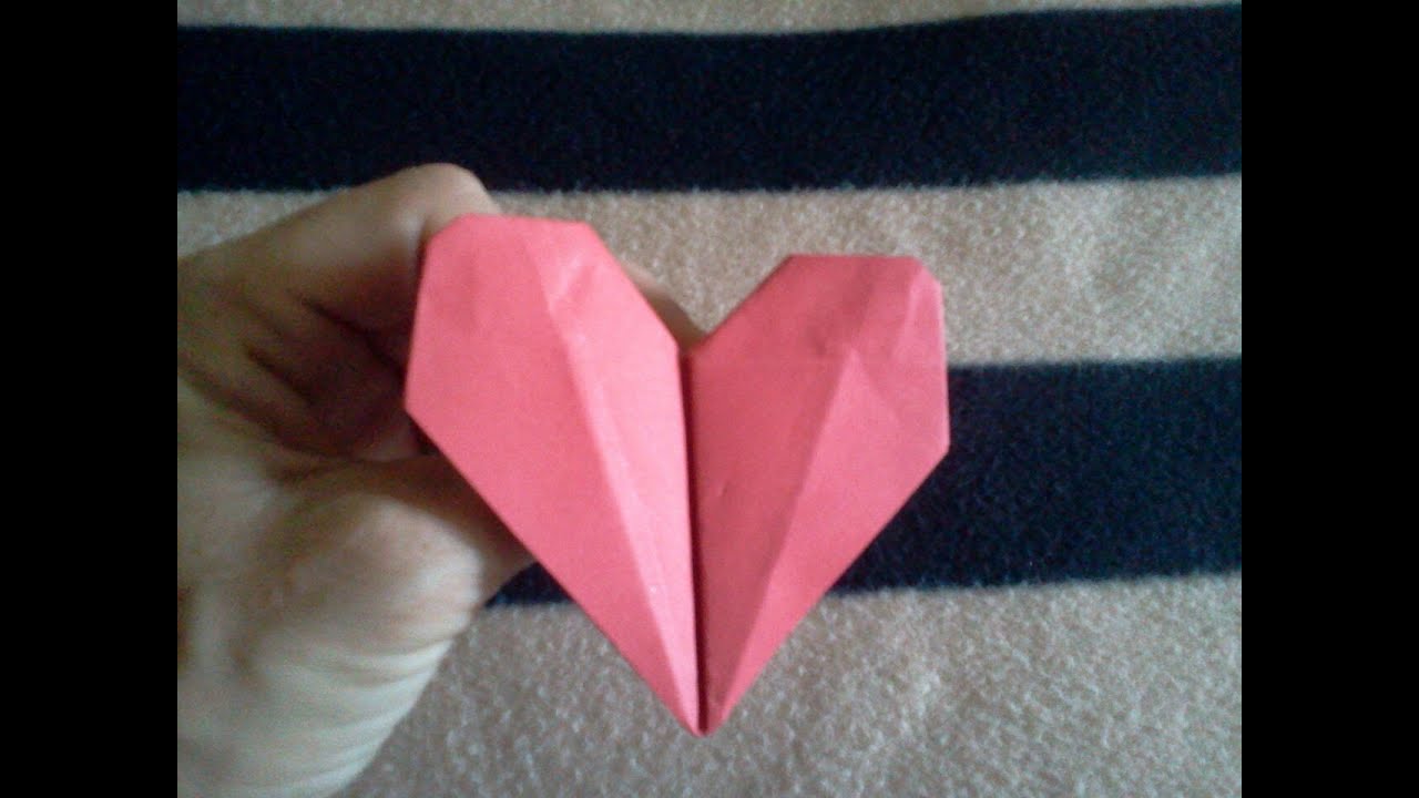 #Origami Beating Heart - Corazón de Papel que late