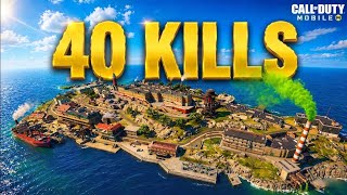 40 Kills on Rebirth Island | First Gameplay#gaming #codm #callofdutymobile #shadowops