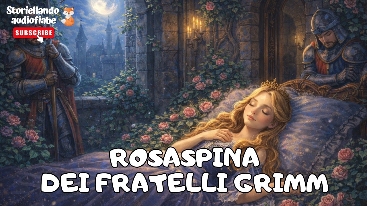 ROSASPINA | FIABA DEI FRATELLI GRIMM  – storie da ascoltare
