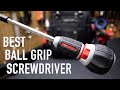 Anex ratcheting ball grip screwdriver  best ball grip