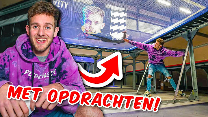 VERSTOPPEN IN MIJN TRAMPOLINE PARK! | #897