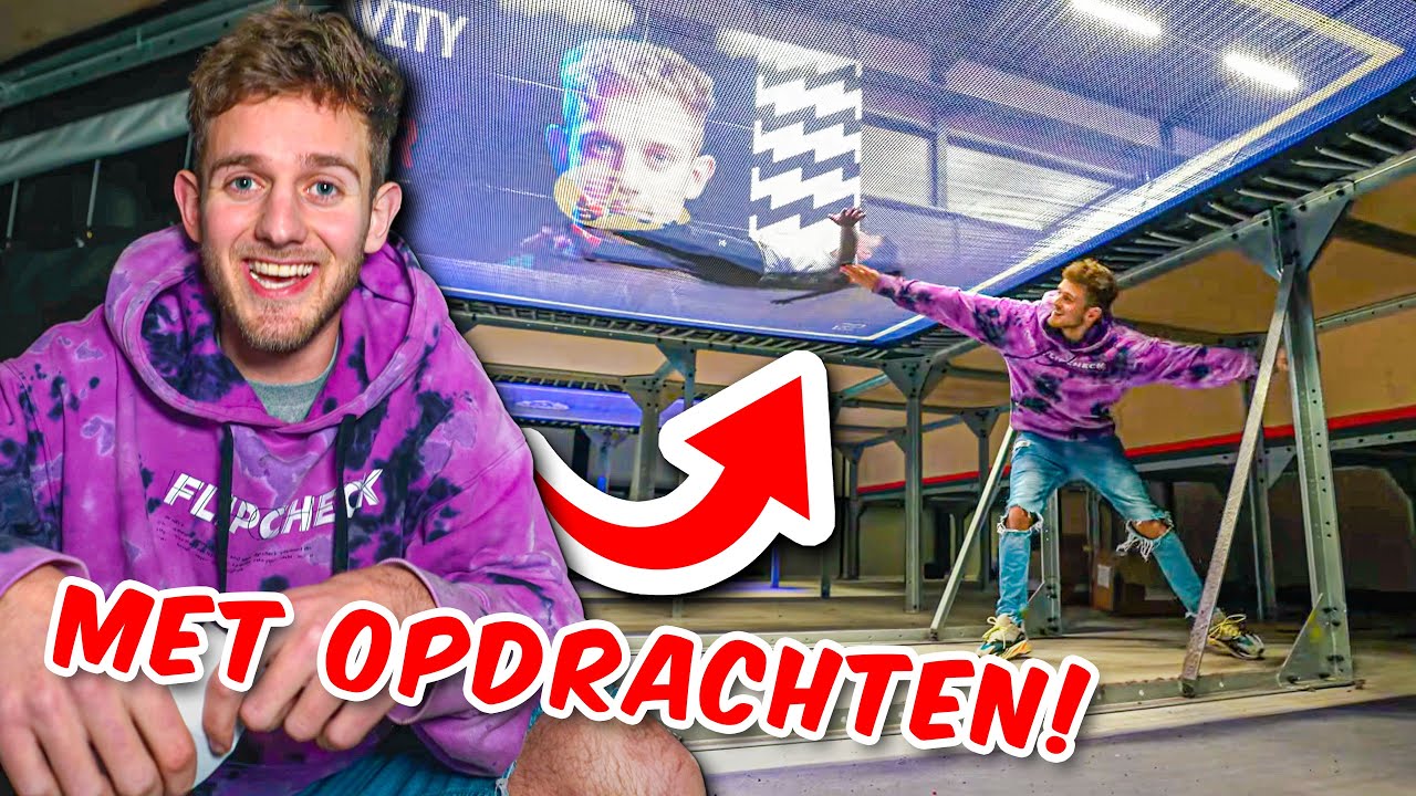 VERSTOPPEN IN MIJN TRAMPOLINE PARK! | #897