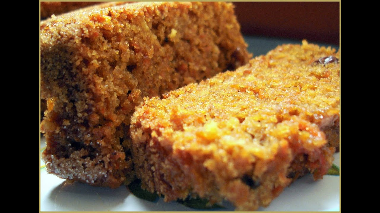 Bizcocho de zanahoria con harina de espelta integral SIN AZUCAR