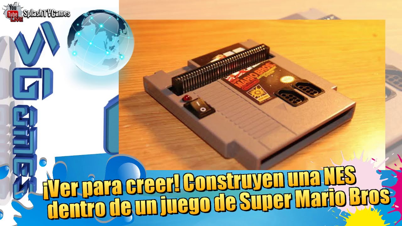 ¡Ver para creer! Construyen una NES dentro de un juego de Super Mario ...