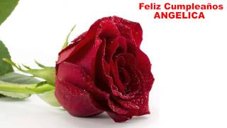 Angelica_espanol - flowers - Happy Birthday