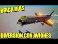 BRICK RIGS - LOS AVIONES NO SON SEGUROS, COCHES A 2000 Km/h | Gameplay Español