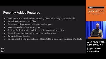 JupyterLab- Ian Rose (UC Berkeley), Chris Colbert (Project Jupyter)
