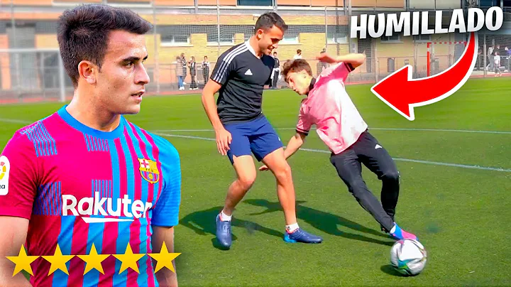CONSEGUIR REGATEAR al DEFENSA del FC BARCELONA? *E...