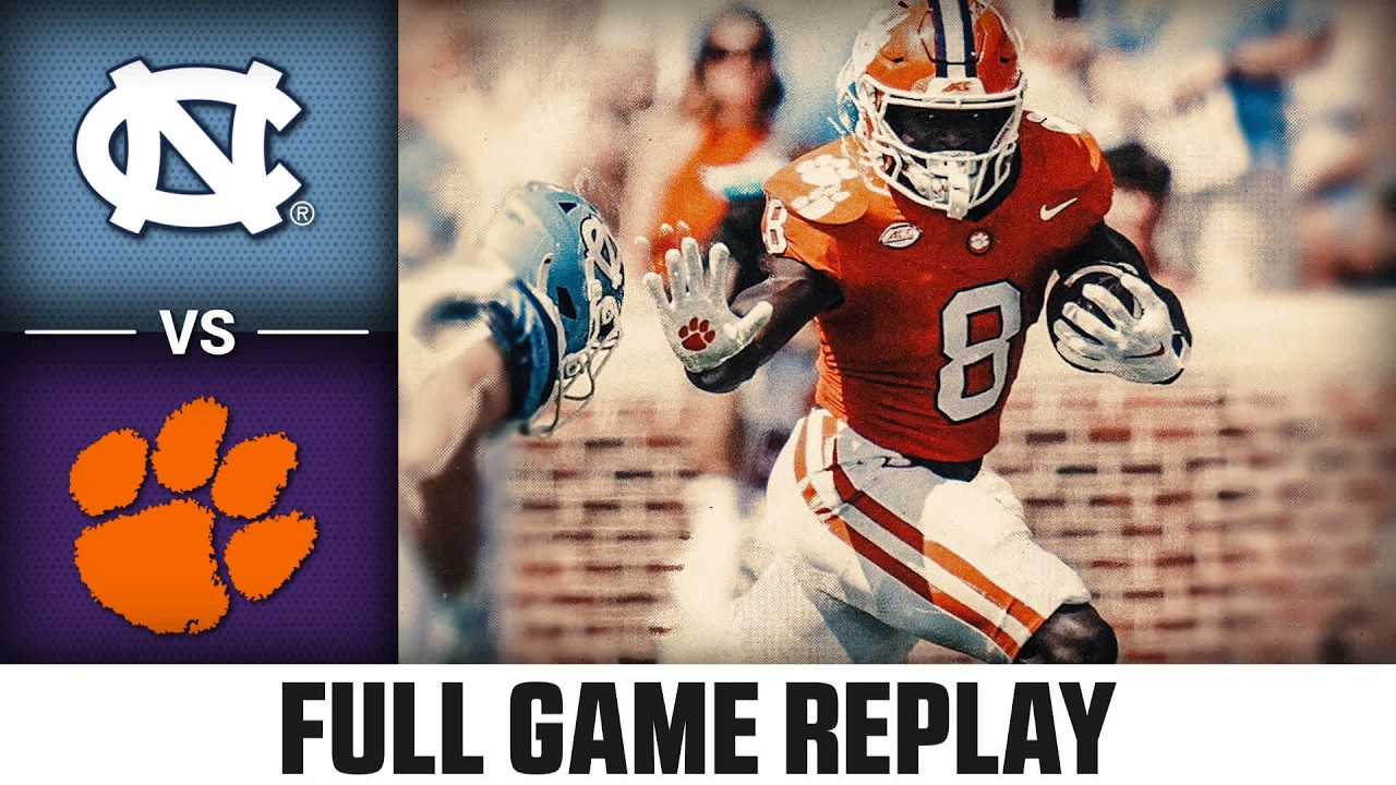 North Carolina vs. Clemson Full Game Replay | 2026 ACC Football
